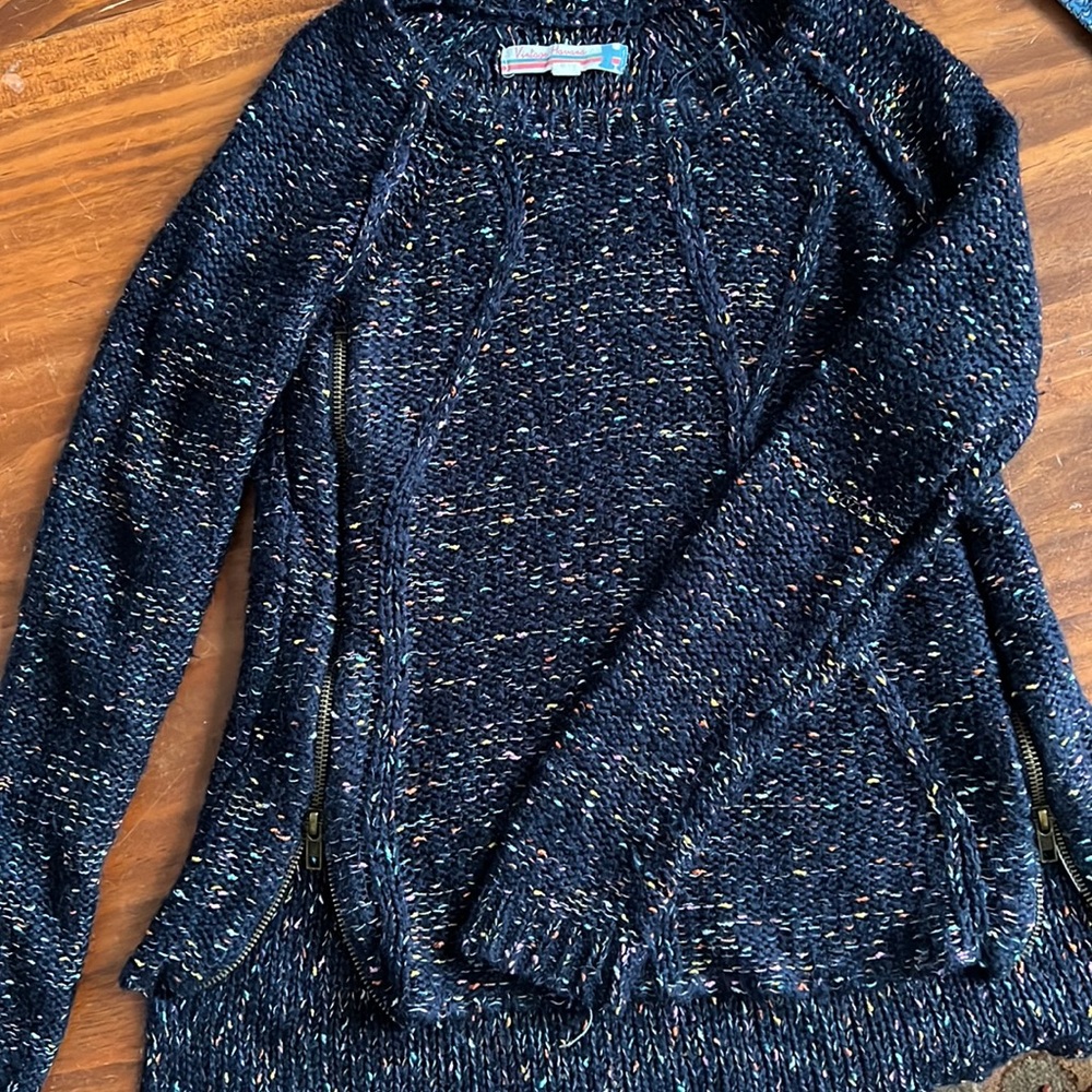 Vintage Havana zipper sweater, Size medium